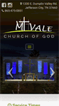 Mobile Screenshot of mtvalecog.net